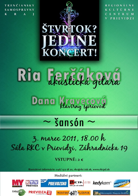 ŠJK - Ria Ferčáková - plagát